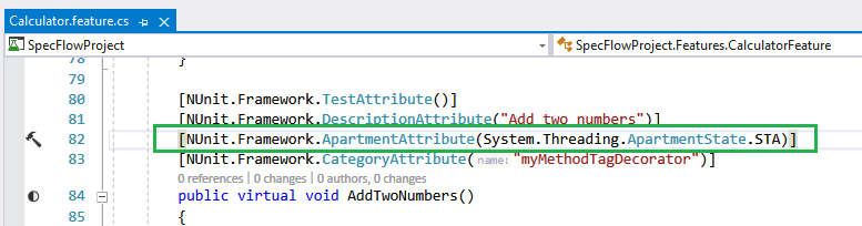Attribute added
